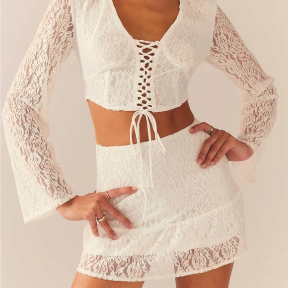 Lace Top & Skirt* - Picture 6 of 9